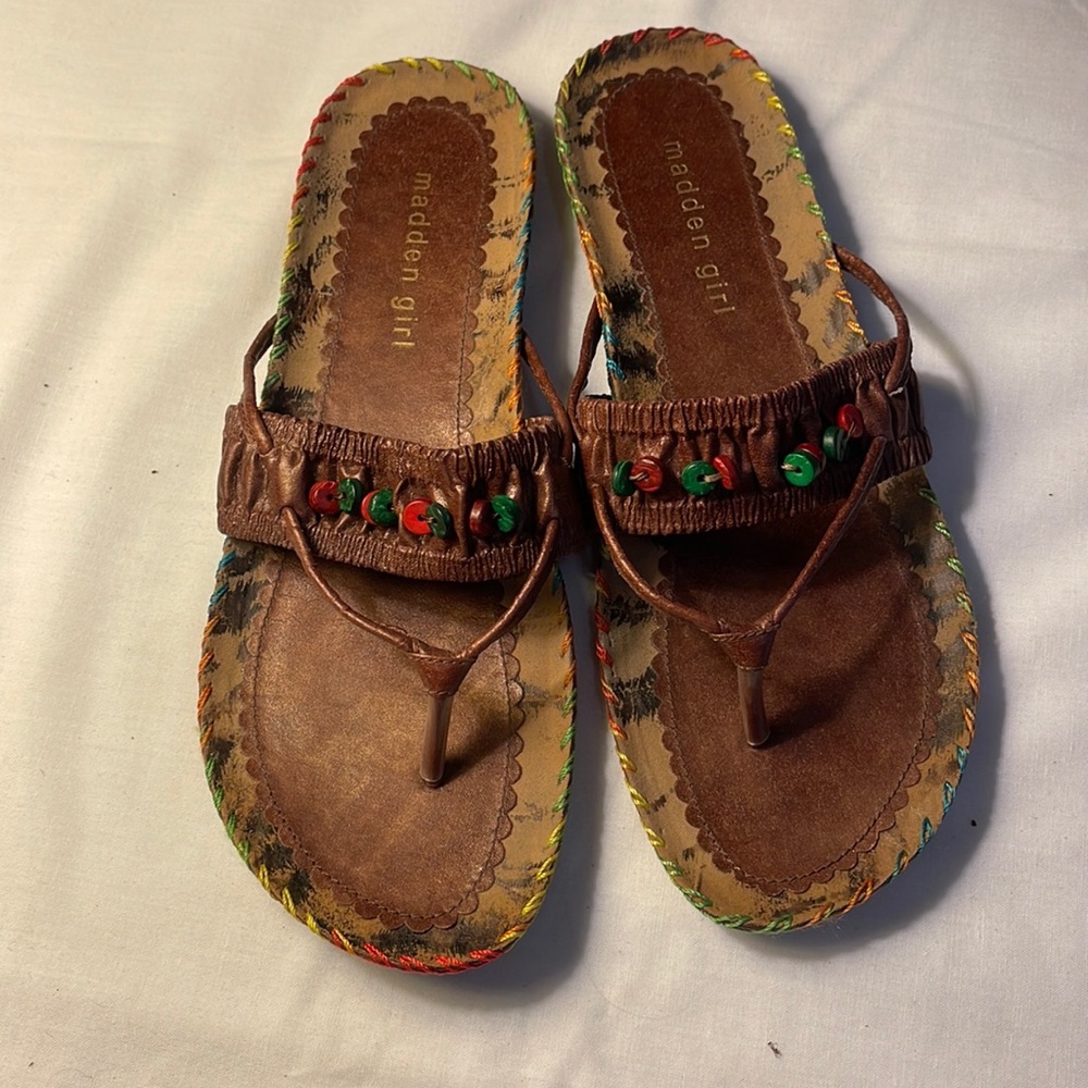 MADDEN GIRL slide sandals